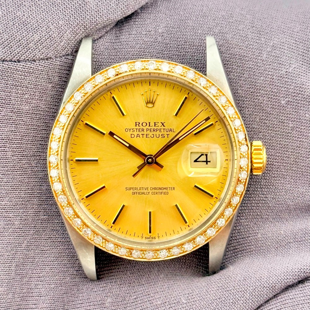 ROLEX DATEJUST 36MM STEEL AND YELLOW GOLD