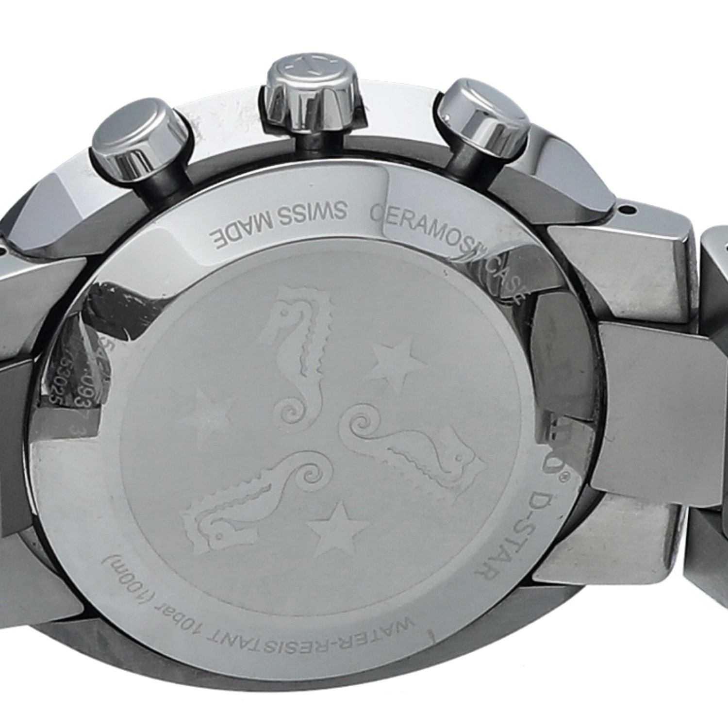 Rado D-Star 547.0937.3 Chrono Steel Ceramic Grey Dial 42 mm Quartz