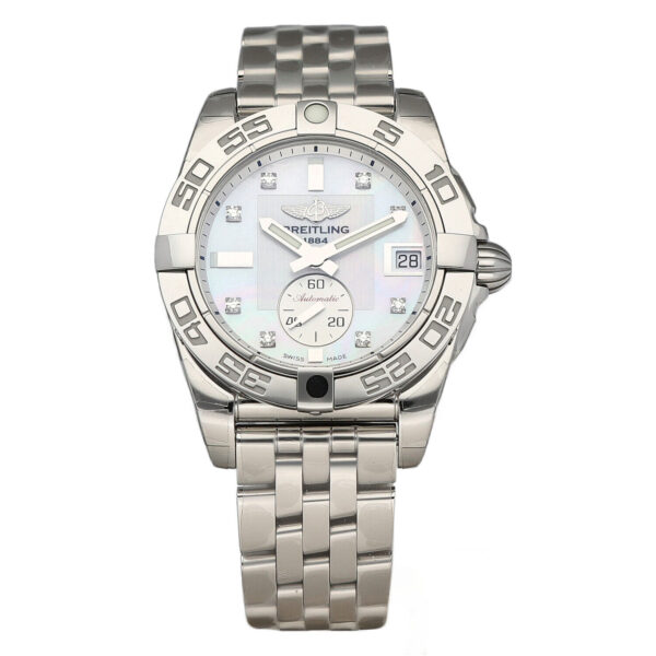 Breitling A37330 Galactic 36 Steel MOP Diamond Dial Automatic Womens Watch 115137795240 2