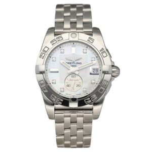 Breitling A37330 Galactic 36 Steel MOP Diamond Dial Automatic Womens Watch 115137795240