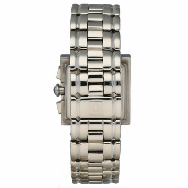 Givenchy APSARAS 1558962 Chronograph Steel Black Dial Square Quartz Wrist Watch 115160209420 4