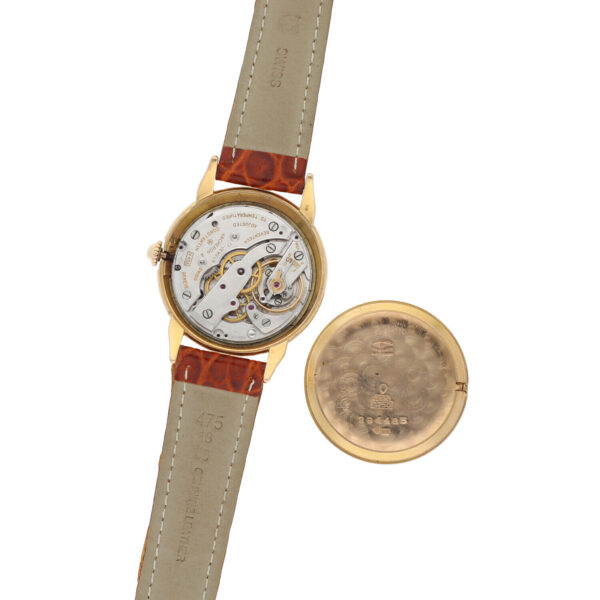 Vintage Vacheron Constantin V453 18k Gold 35mm Leather Manual Wind Wrist Watch 124845110660 8