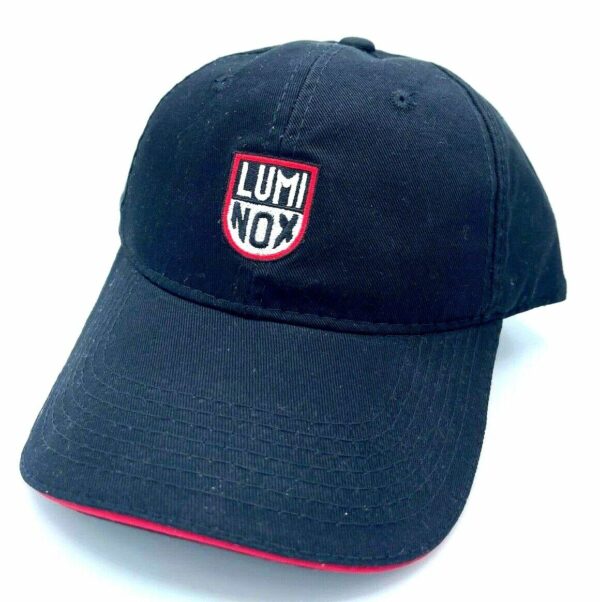 Authentic Luminox Essential Gear Black 100 Cotton Hat Cap Adjustable 124893130041