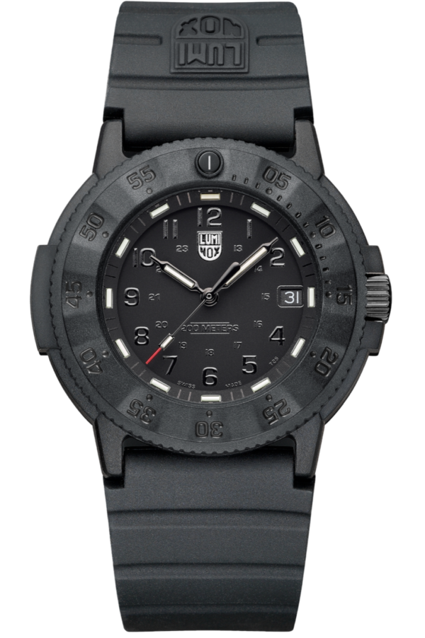 Luminox Navy Seal Evo XS3001EVO BO Carbonox Blackout 43mm Rubber Mens Watch 115069938471