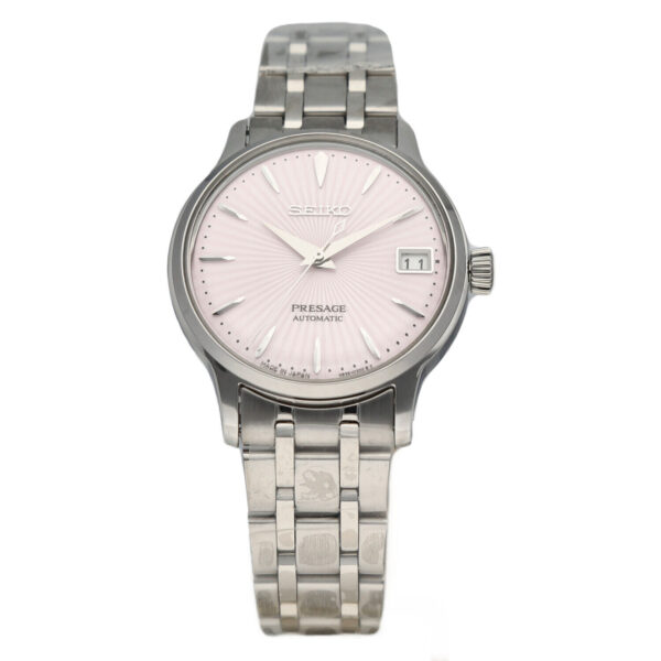 Seiko Presage SRP839 34mm Pink Dial Stainless Steel Automatic Womens Watch 115054150941
