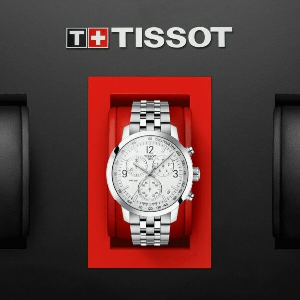 Tissot PRC 200 Chronograph T1144171103700 42mm Steel Quartz Mens Watch 133966827571 5