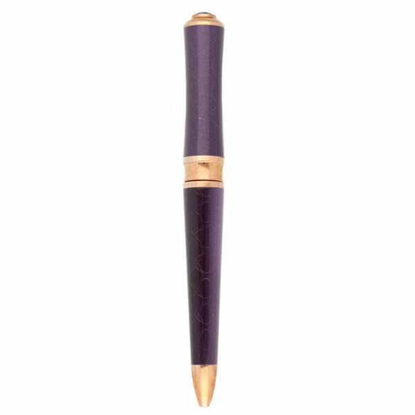 Chopard 95013 0314 Imperiale Purple Cat Eye Floral Glitter 52 Rollerball Pen 133948749352 4