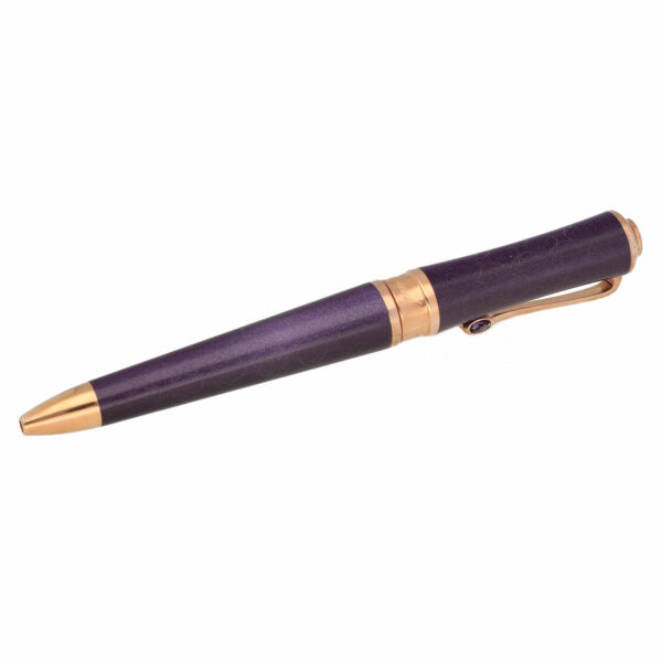 Chopard 95013 0314 Imperiale Purple Cat Eye Floral Glitter 52 Rollerball Pen 133948749352