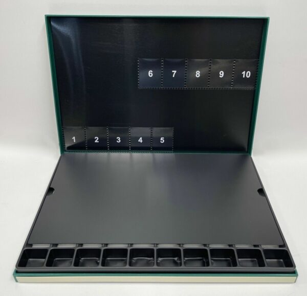 Rolex 9018007 Green Case Part Holder Display Tray 95 x 14 115098346152 3