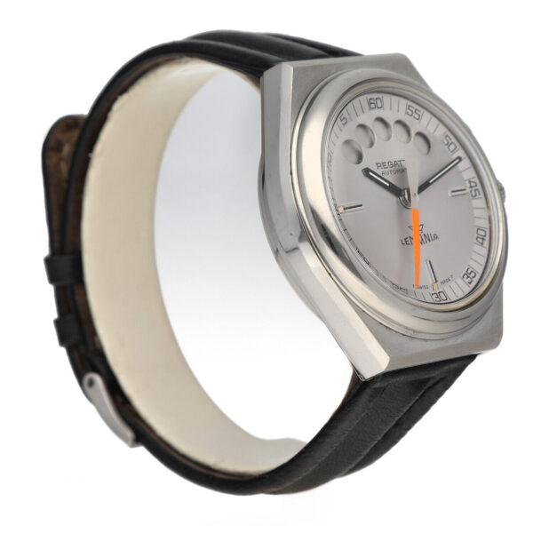 Vintage Lemania Regatta Racing Stainless Steel 40mm Automatic Wrist Watch 124966431502 3