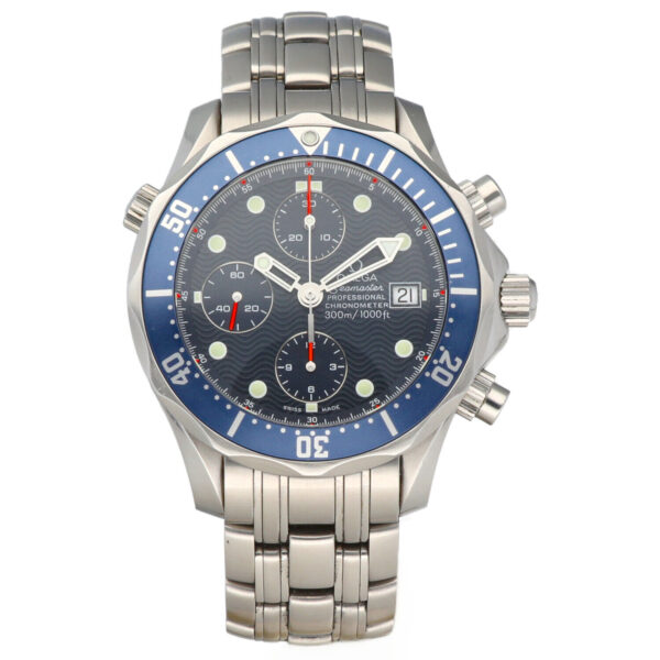 Omega Seamaster Professional Chronograph Blue Dial 42 mm Automatic Wrist Watch 133973689323