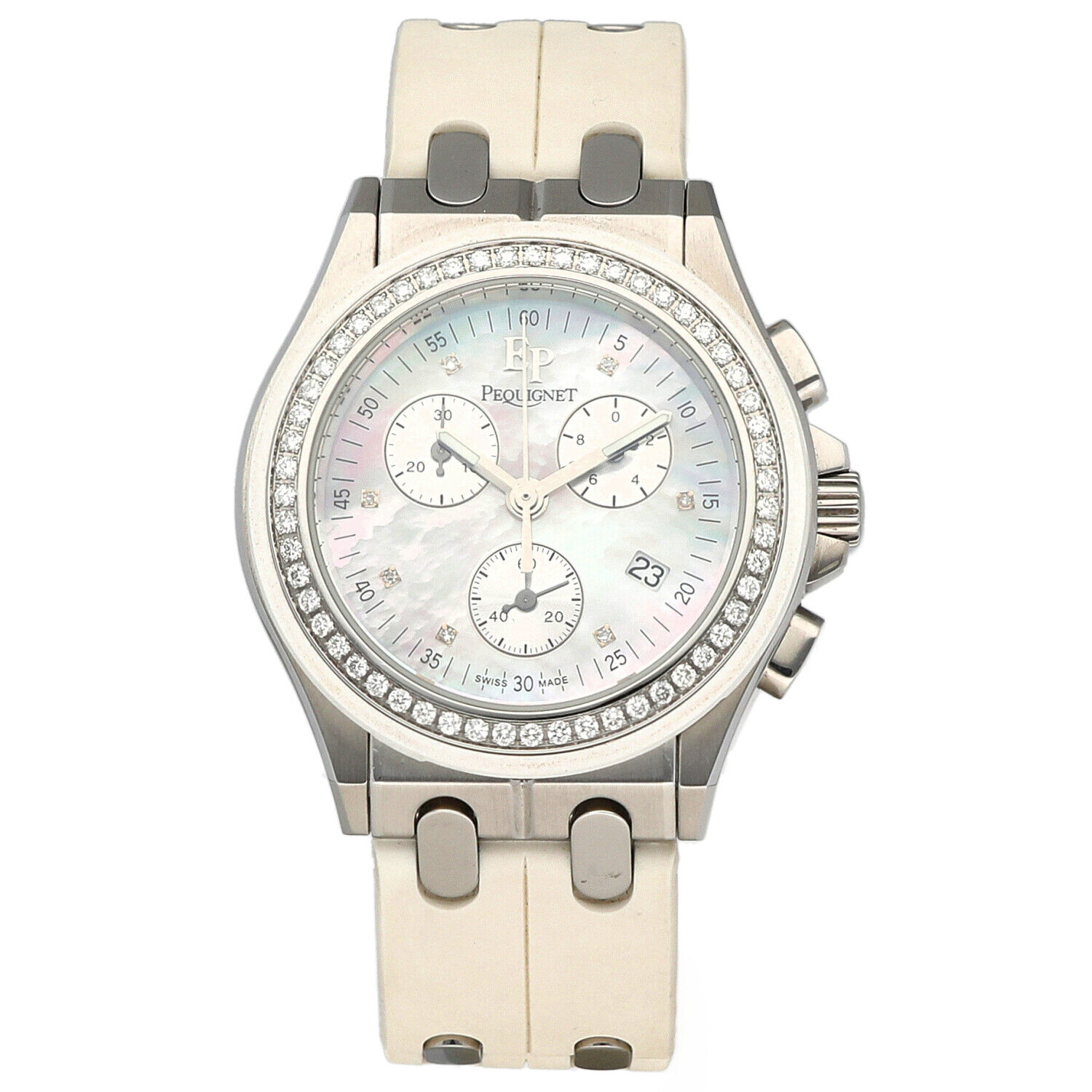 Pequignet-082-Chronograph-Diamonds-38mm-Rubber-Steel-MOP-Quartz-Wristwatch-115221991553
