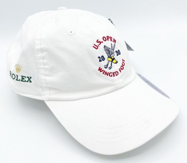 Ahead Lightweight US Open 2020 Winged Foot Rolex 100 Cotton White Hat Cap 115233406724 5