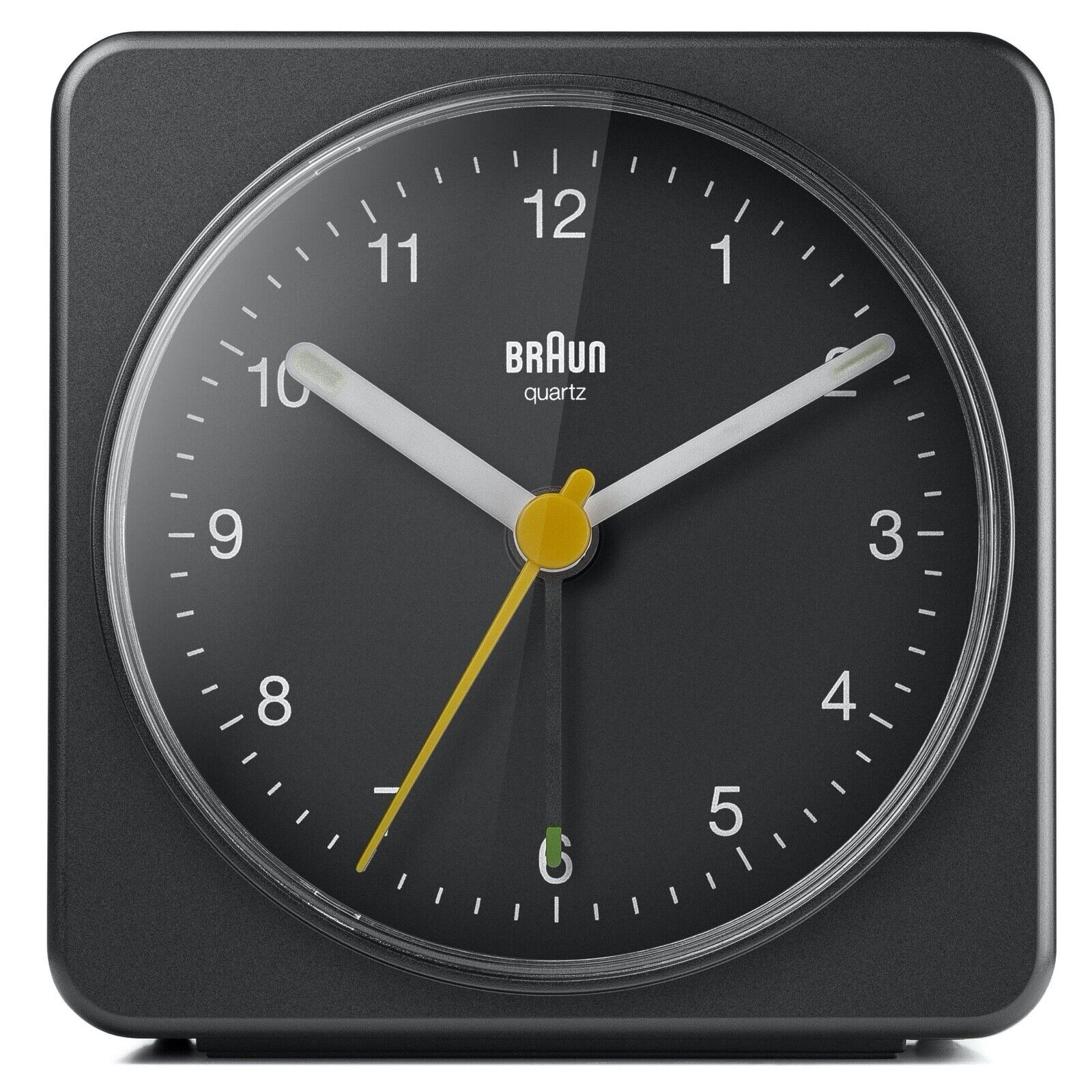 Braun-BC03B-Large-Black-Square-Quartz-Alarm-Classic-Travel-Clock-125055710044