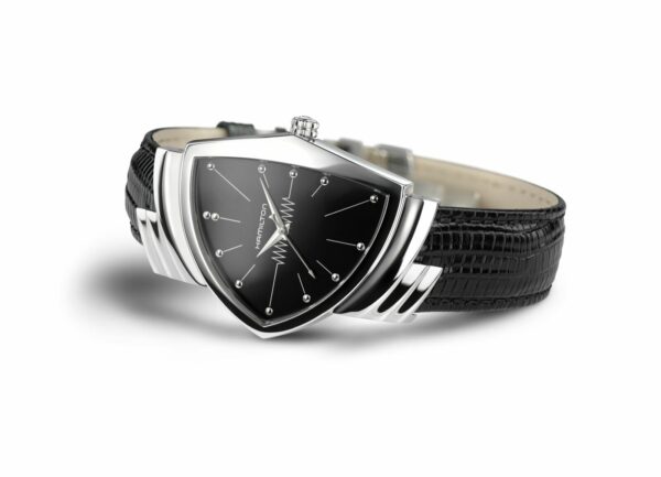Hamilton H24411732 Ventura Steel 32mm Case Black Leather Quartz Wrist Watch 134018177534 2