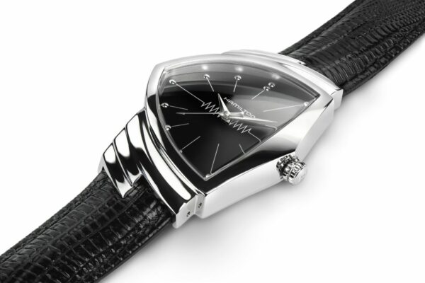 Hamilton H24411732 Ventura Steel 32mm Case Black Leather Quartz Wrist Watch 134018177534 3