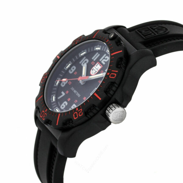 Luminox Black OPS XL8895 Carbon Compound 45mm Black Rubber Quartz Mens Watch 115183603454 2