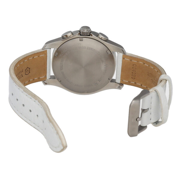 Victorinox Swiss Army 241500 Chrono White Ceramic Steel 40mm Quartz Wrist Watch 125040563114 5