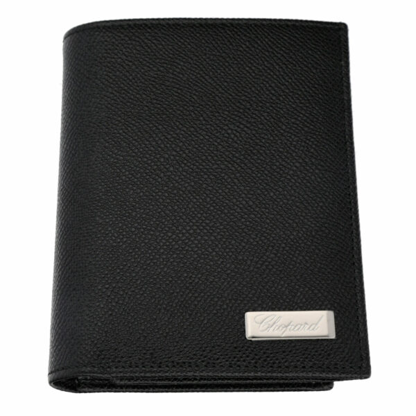 Chopard 95012 0078 Black Calf Leather Bifold Wallet Mens Accessories 4x5 115116175735