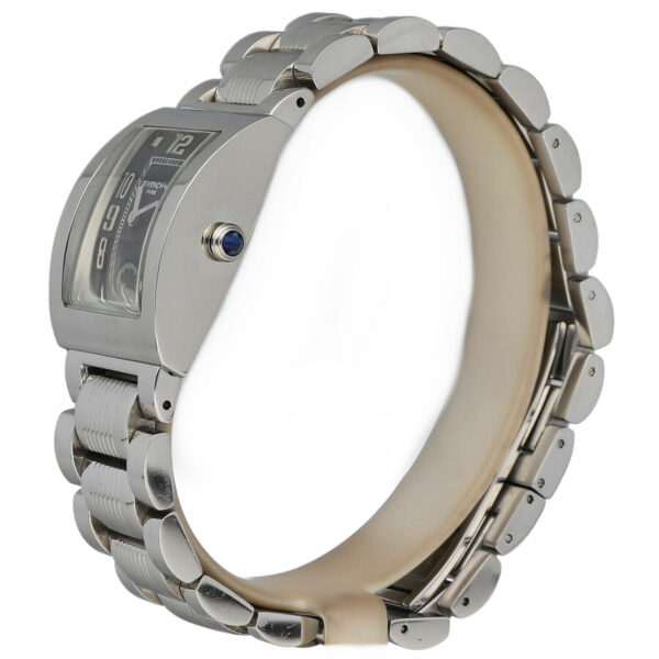 Givenchy Parabolic 92434662 23mm Steel Black Arabic Rectangle Quartz Wrist Watch 115181993205 2