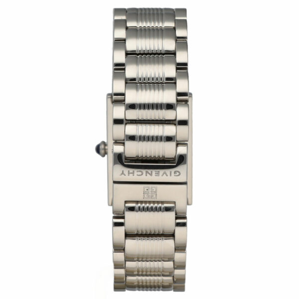 Givenchy Parabolic 92434662 23mm Steel Black Roman Rectangle Quartz Wrist Watch 133976928435 4