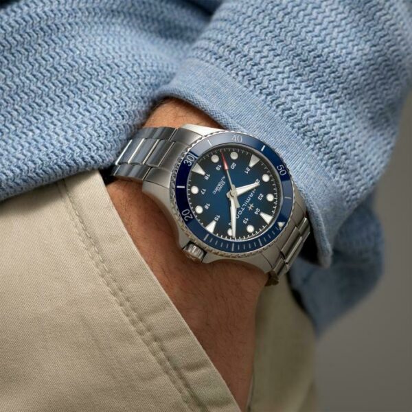 Hamilton H82505140 Khaki Navy Scuba Steel 43mm Blue Automatic Mens Watch 125054070285 4