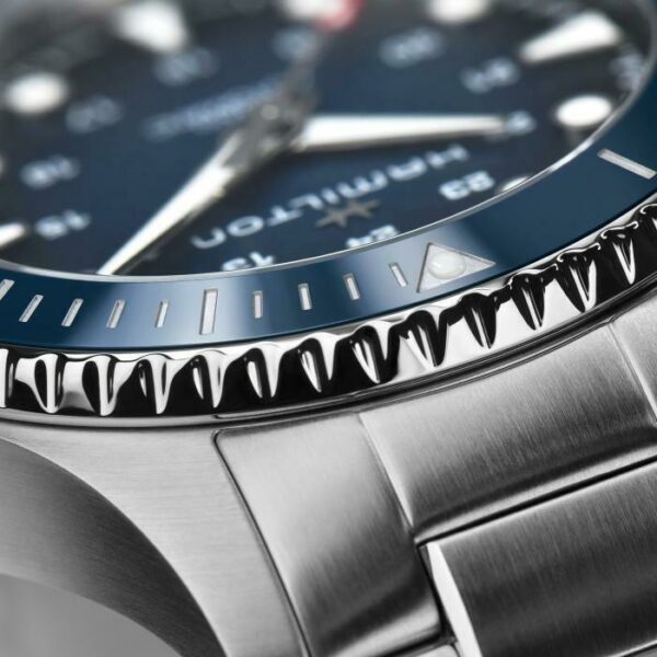Hamilton H82505140 Khaki Navy Scuba Steel 43mm Blue Automatic Mens Watch 125054070285 6