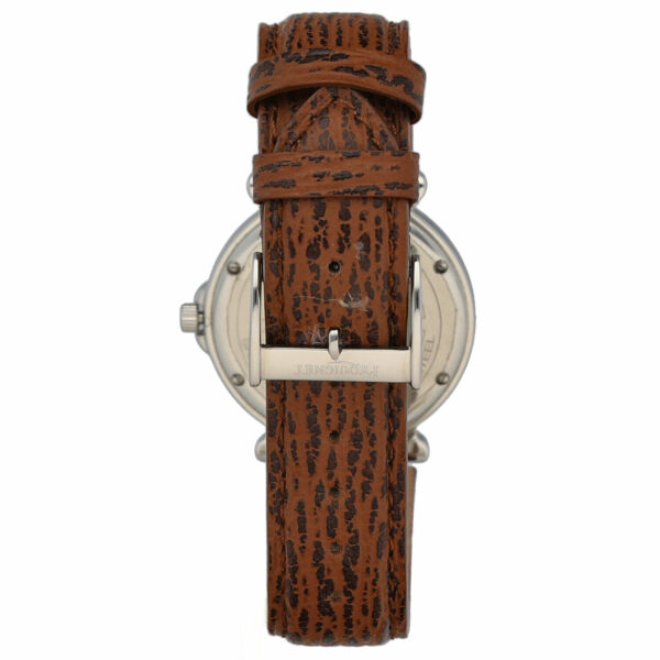 Pequignet 8816313 Round Black Dial 33mm Brown Leather Swiss Quartz Wrist Watch 115233541155 4