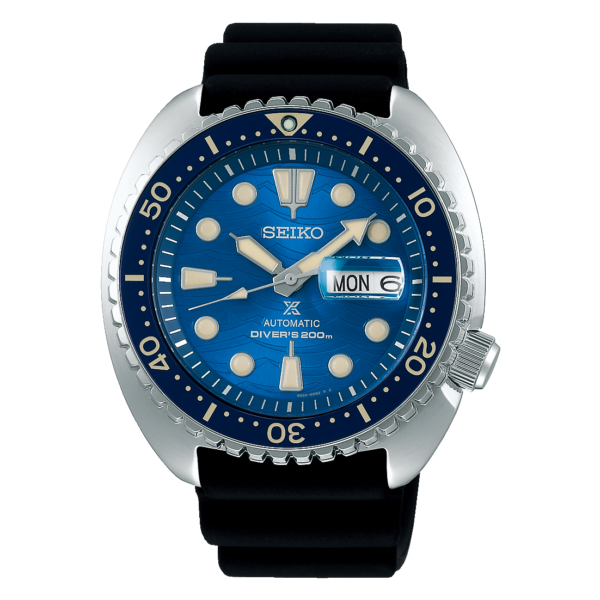 Seiko SRPE07 Prospex Blue Dial 45mm Steel Rubber Diver Automatic Mens Watch 124839134305 2
