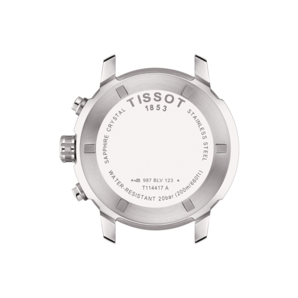 Tissot PRC 200 Chronograph T1144171105700 42mm Steel Black Quartz Mens Watch 115145564865 5