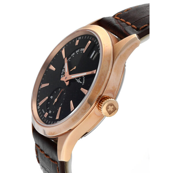 Zeno Watch Basel Gentleman Vintage Line 6662 7004 Rose Gold Quartz Mens Watch 114963389185 3