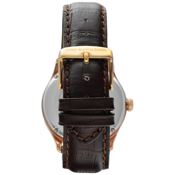 Zeno Watch Basel Gentleman Vintage Line 6662 7004 Rose Gold Quartz Mens Watch 114963389185 5
