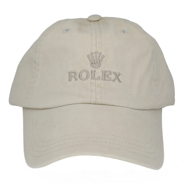 Authentic Rolex 100 Cotton Beige Shell Hat Cap Adjustable 115233370336