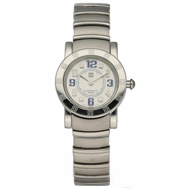 Givenchy 97678884 SAQQHARA Silver Dial 26mm Stainless Steel Quartz Womens Watch 133989666696