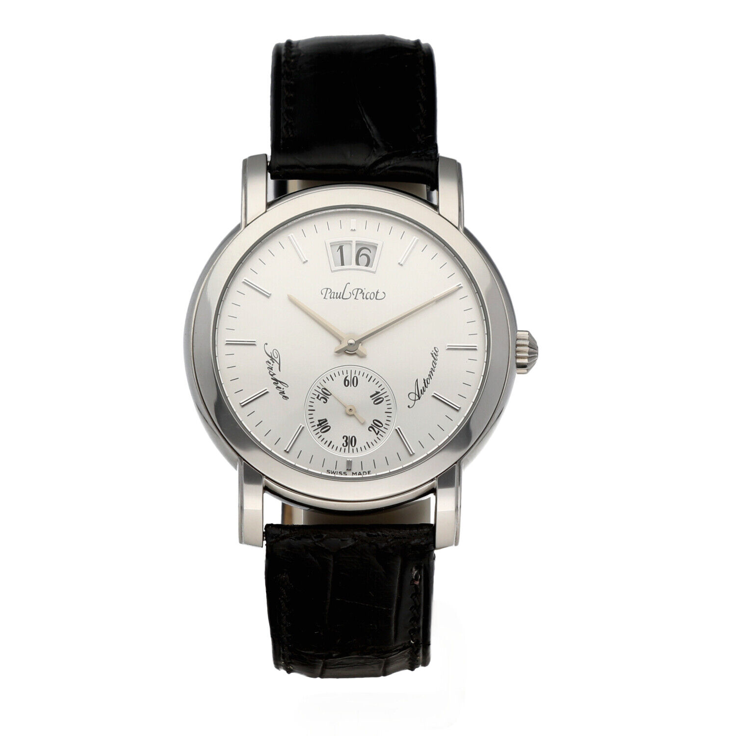 Paul-Picot-Firshire-Ronde-4091-Steel-375mm-Leather-Swiss-Automatic-Mens-Watch-125023849416