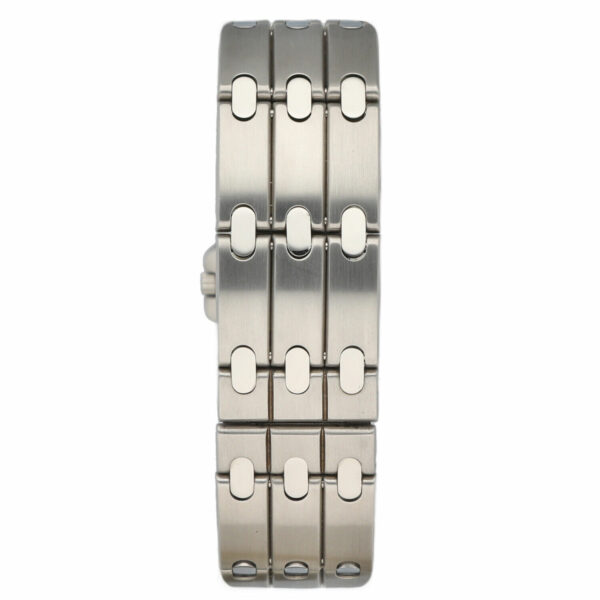 Pequignet 665 Rectangle Stainless Steel 21mm White Dial Swiss Quartz Wrist Watch 125133386786 4