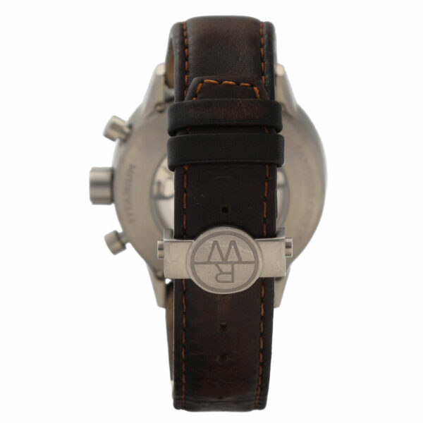 Raymond Weil 7745 Freelancer Chronograph Titanium Leather Automatic Wrist Watch 133850515406 6