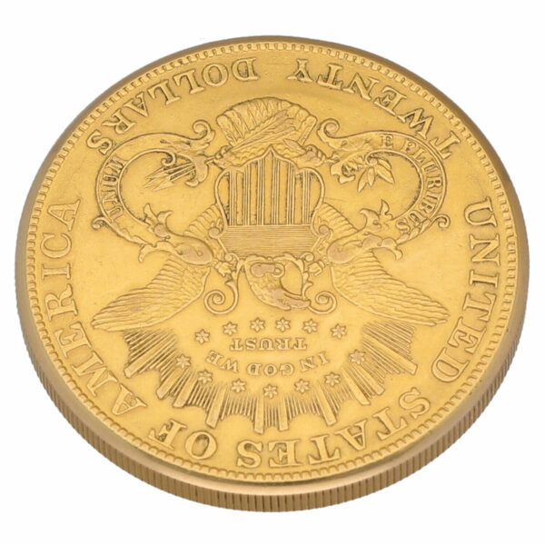 Blancpain 1904 Twenty Dollars 20 Liberty Coin 18k Yellow Gold Desk Clock 125057539077 5