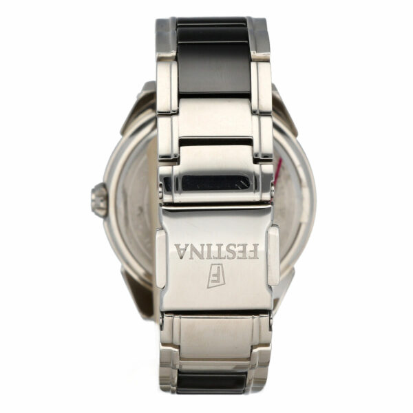 Festina F16395 Black Ceramic Stainless Steel 41mm Black Dial Quartz Wrist Watch 115130402547 4