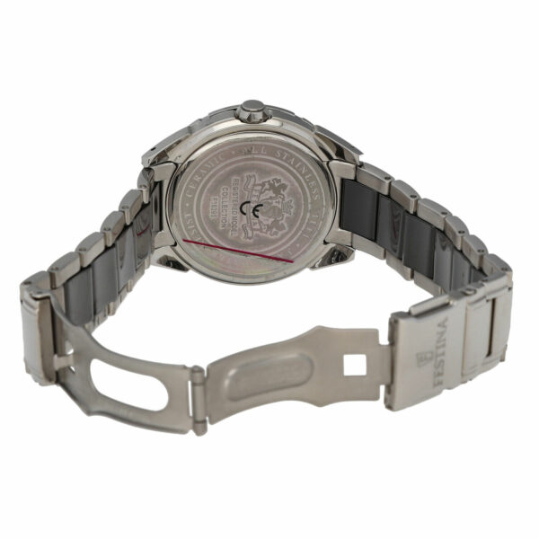 Festina F16395 Black Ceramic Stainless Steel 41mm Black Dial Quartz Wrist Watch 115130402547 5