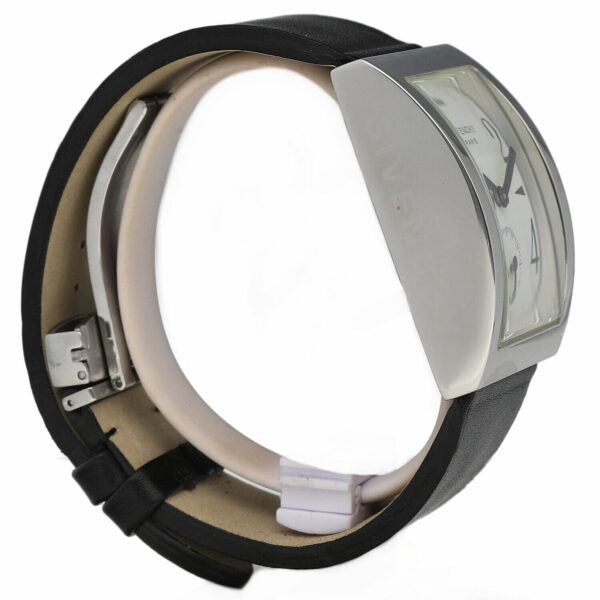 Givenchy Parabolic 92434662 29mm Steel Rectangle Leather Quartz Unisex Watch 133976934547 3