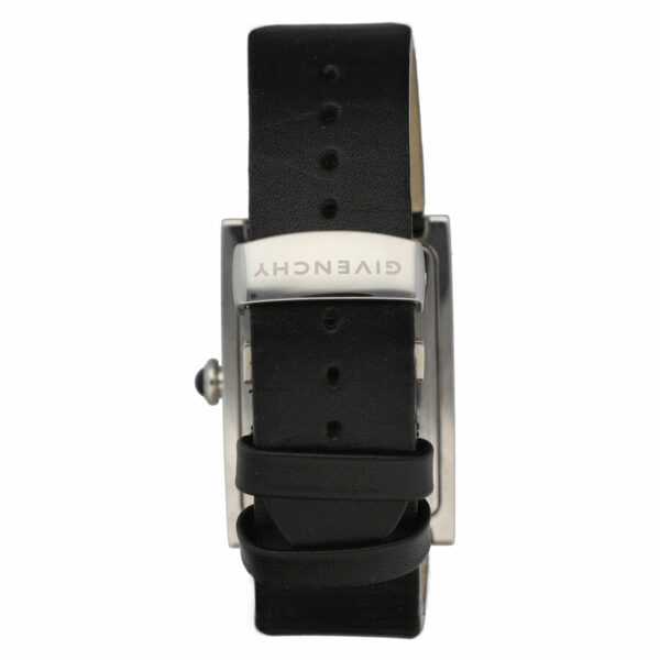 Givenchy Parabolic 92434662 29mm Steel Rectangle Leather Quartz Unisex Watch 133976934547 4