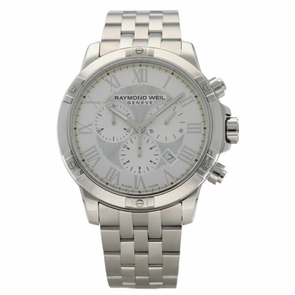 Raymond Weil Tango 8560 Chronograph Silver Dial Stainless Steel Quartz Watch 133850502757