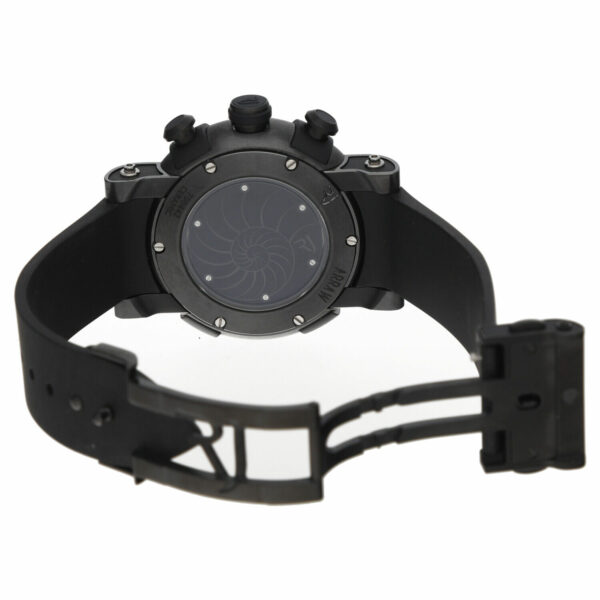 Romain Jerome Arraw Marine Chronograph Black Ceramic Automatic Wrist Watch 115086846377 5
