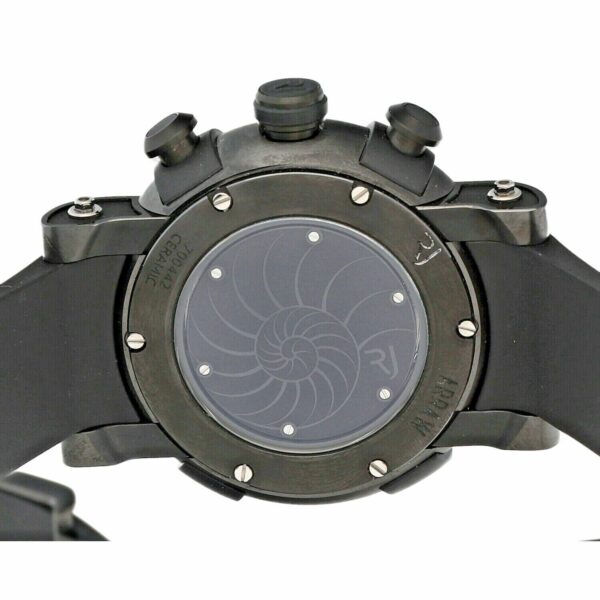 Romain Jerome Arraw Marine Chronograph Black Ceramic Automatic Wrist Watch 115086846377 6