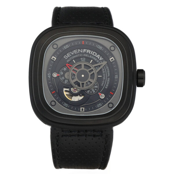 Sevenfriday SF P301 A0209 Industrial Racer 48mm Black PVD Automatic Mens Watch 115205289867