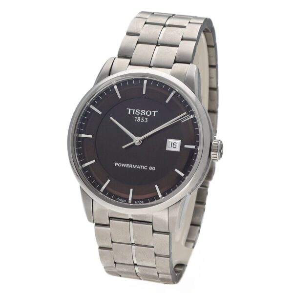 Tissot 1983 Powermatic 80 T086407 A Brown Dial Steel 41mm Automatic Mens Watch 133850529517 5