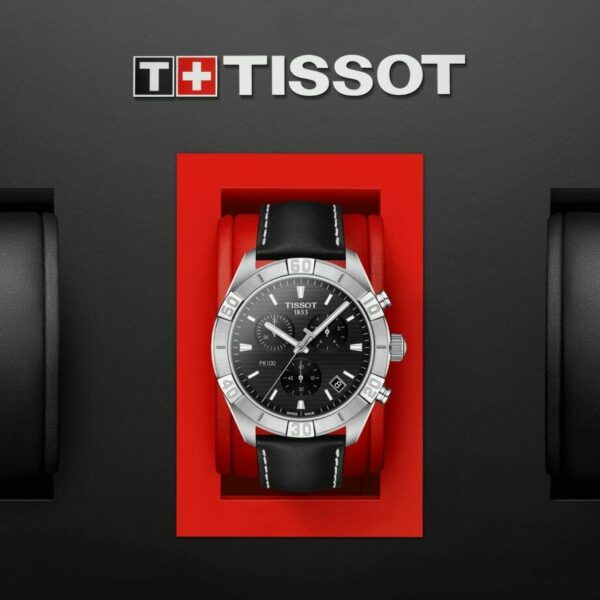 Tissot PR 100 T1016171605100 Chronograph Steel 44mm Quartz Mens Watch 133860535607 4