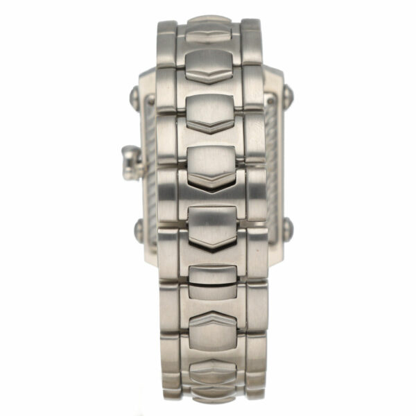 Charriol Columbus 941934 Black Dial Steel 30mm Rectangle Automatic Wrist Watch 115031073098 4