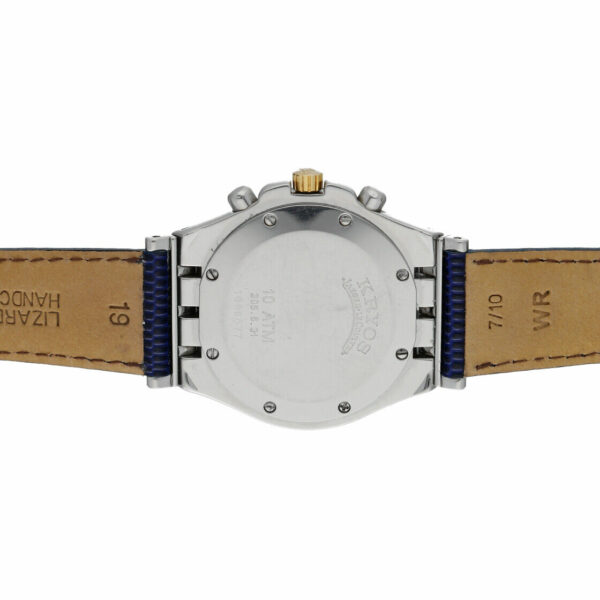 Jaeger LeCoultre Chronographe Kryos 305531 36mm 18kSteel Leather Unisex Watch 115003975868 7